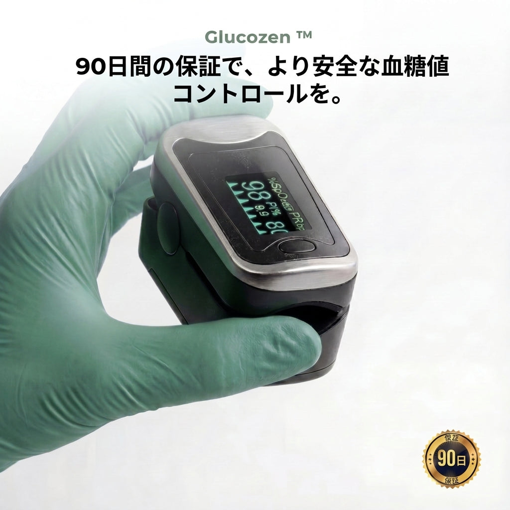 | GlucoZen™ | ポータブル3-in-1健康モニター 毎日の安心に