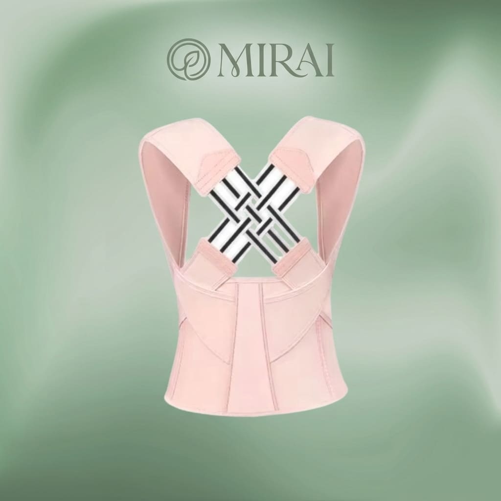 Mirai™ プレミアム姿勢矯正ベルト – 即効補正＆目立たない設計