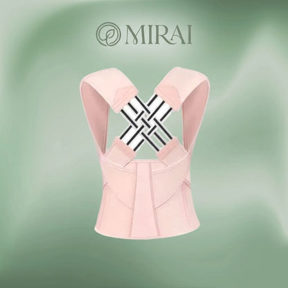 Mirai™ プレミアム姿勢矯正ベルト – 即効補正＆目立たない設計