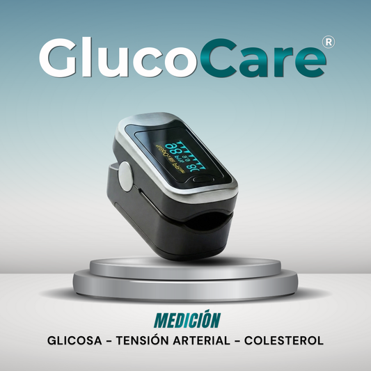 | GlucoCare™ | Monitor de Salud Portátil 3 en 1: Tranquilidad para Todos los Días